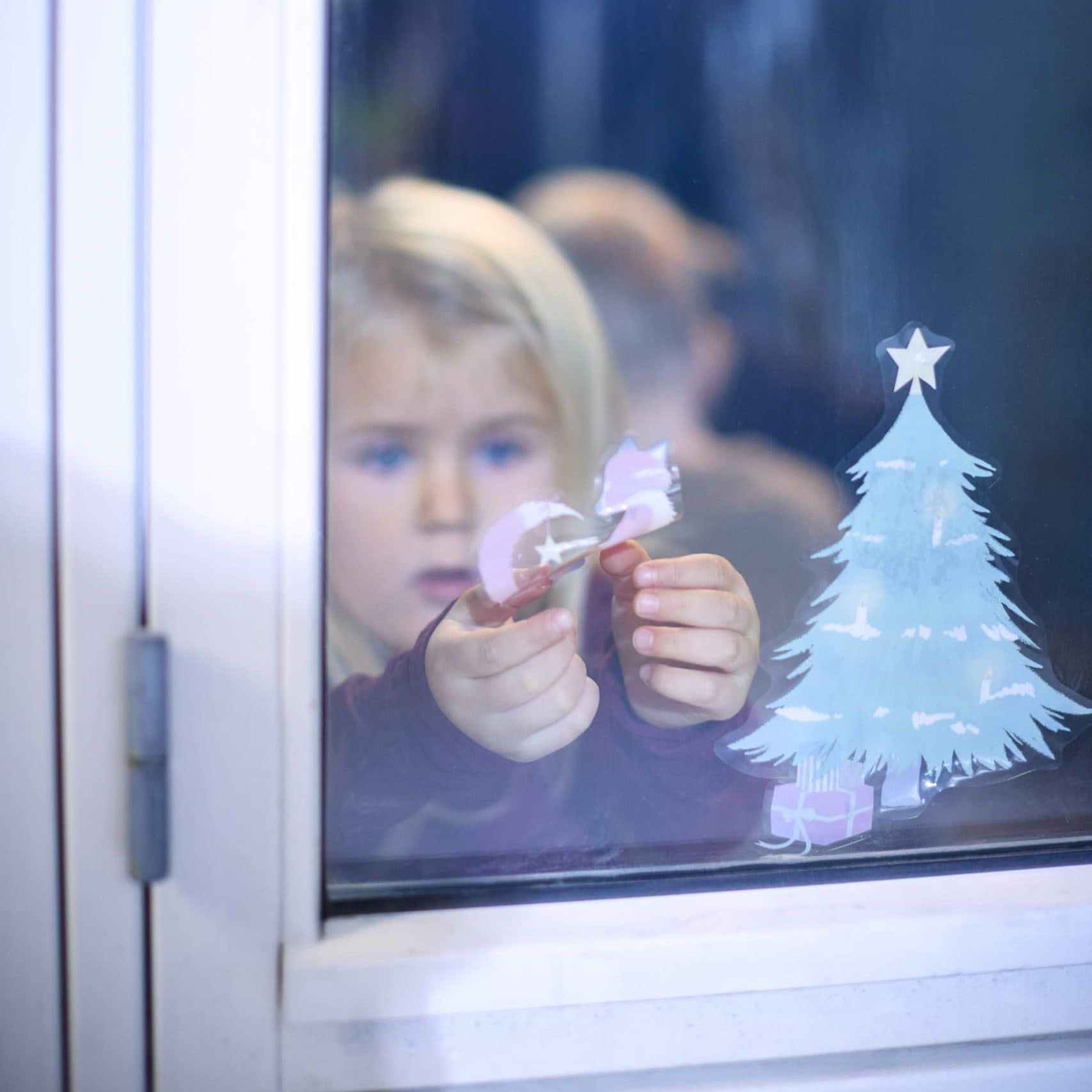 Stickers déco vitre Filibabba Merveilleux hiver Noël