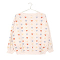 Sweat adulte SOANN L.P.C. en molleton coton bio coeur