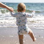 T-shirt anti-UV à manches enfant Nor Filibabba baleines
