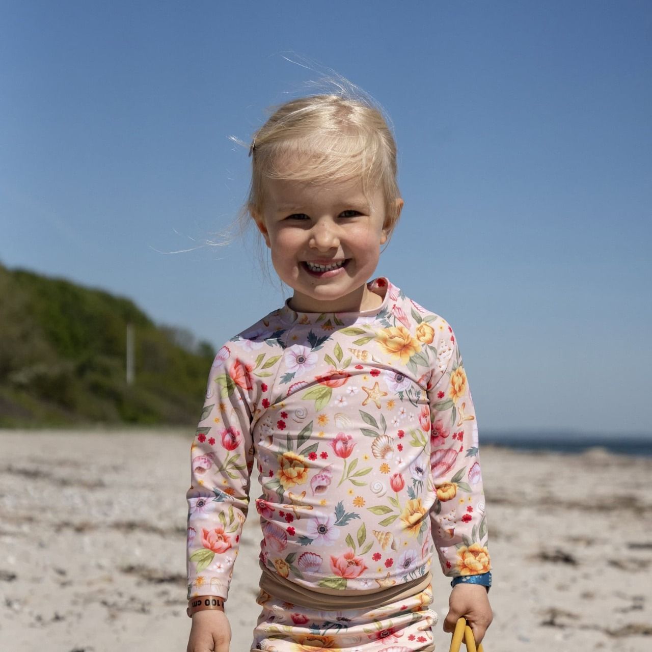 T-shirt anti-UV à manches Nor Filibabba Ocean Blossom