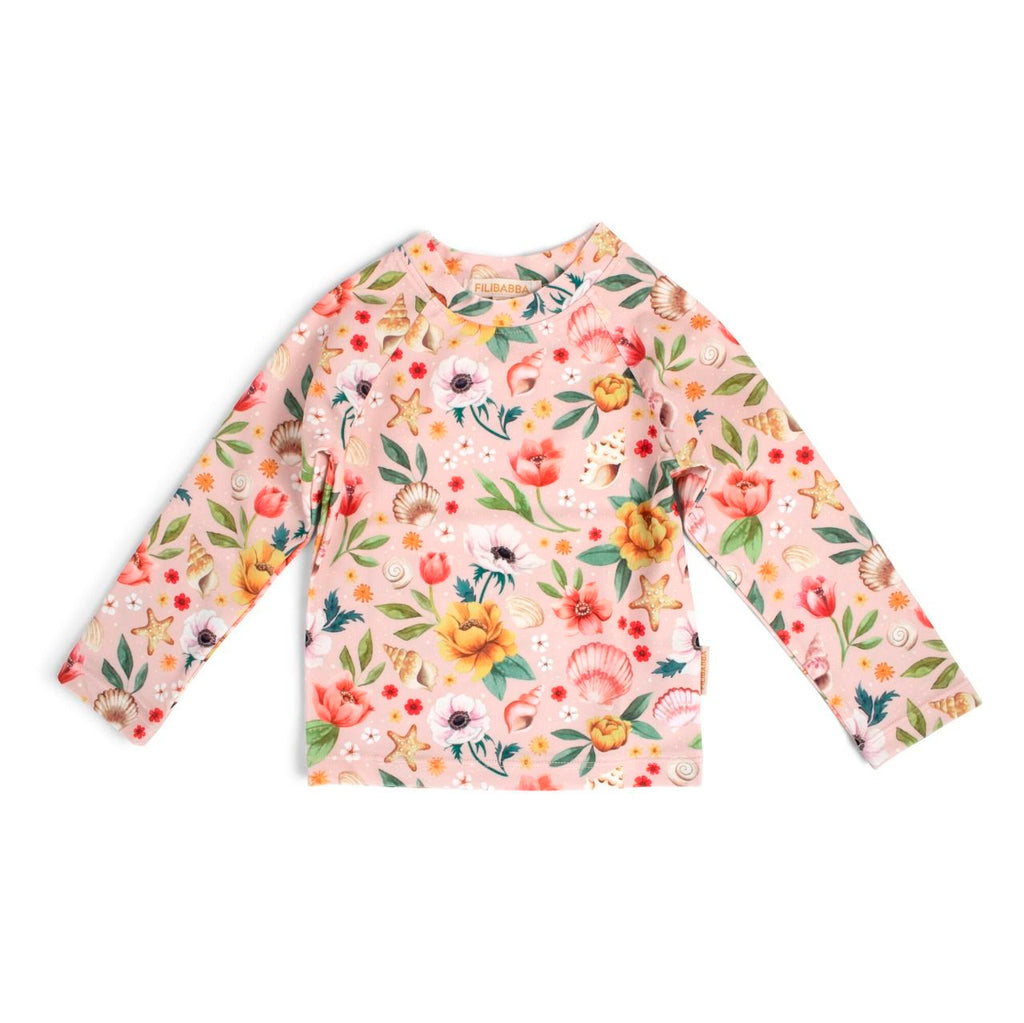 T-shirt anti-UV à manches Nor Filibabba Ocean Blossom