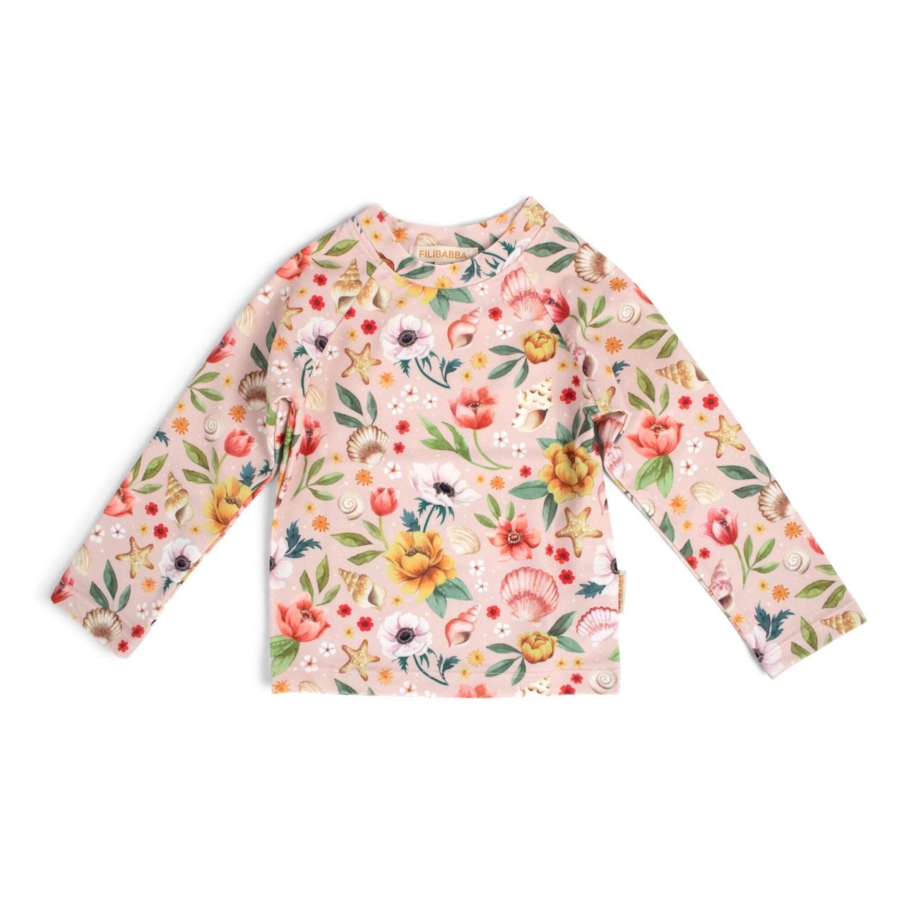 T-shirt anti-UV à manches Nor Filibabba Ocean Blossom