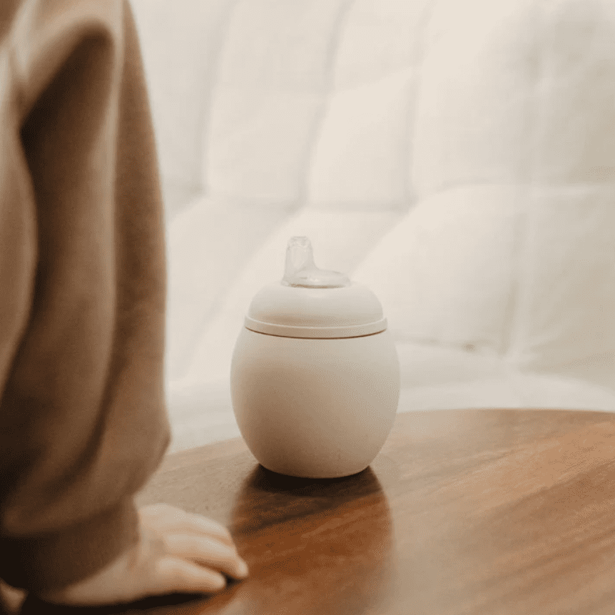 Tasse d'apprentissage 240 ml anti-fuite Elhée Sand