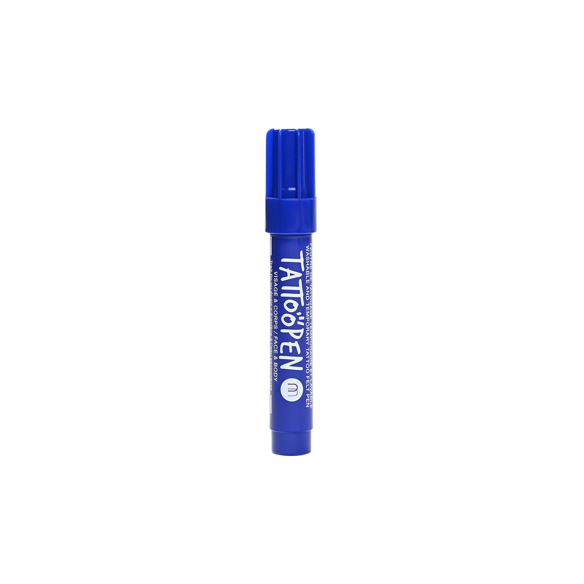 Tattoopen feutre tatouage temporaire Nailmatic bleu foncé