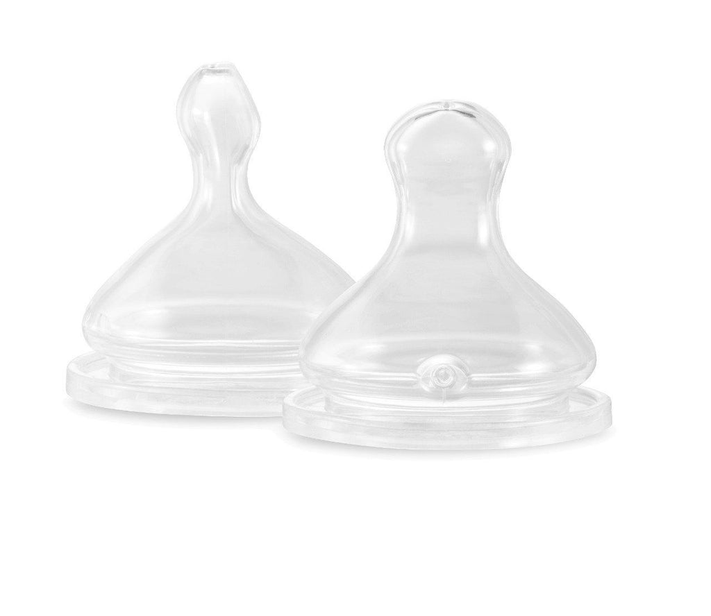 Duo de tétines biberon Elhée débit Lent