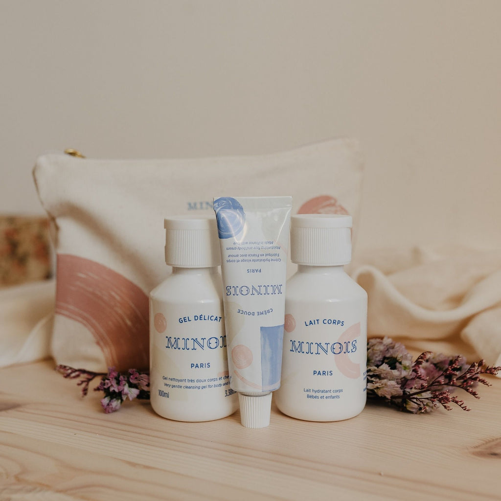 Trousse Les Essentiels Minois 3 soins lavant hydratant
