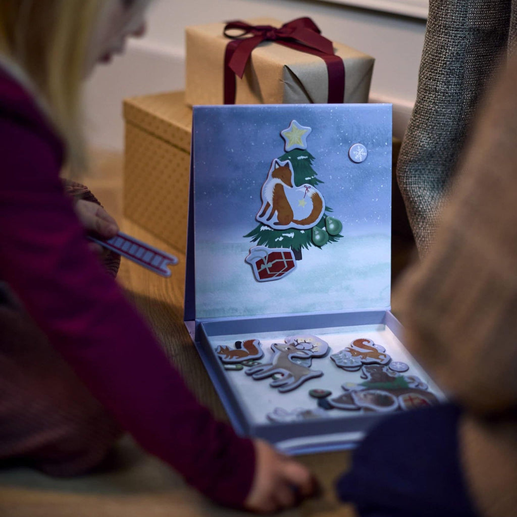 Jeu magnétique Filibabba hiver merveilleux thème Noël