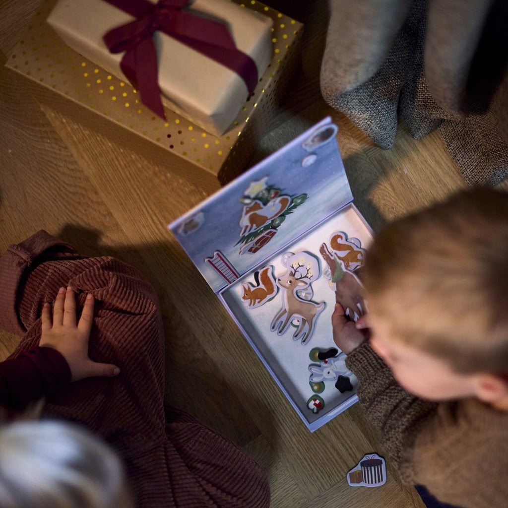 Jeu magnétique Filibabba hiver merveilleux thème Noël