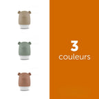 Veilleuse rechargeable grande autonomie Zazu Benny ours