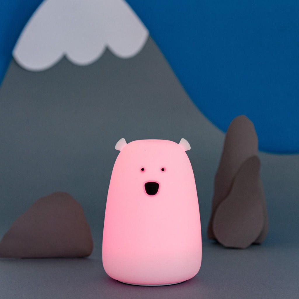 Veilleuse Teo Bear ours Little L Lights blanc