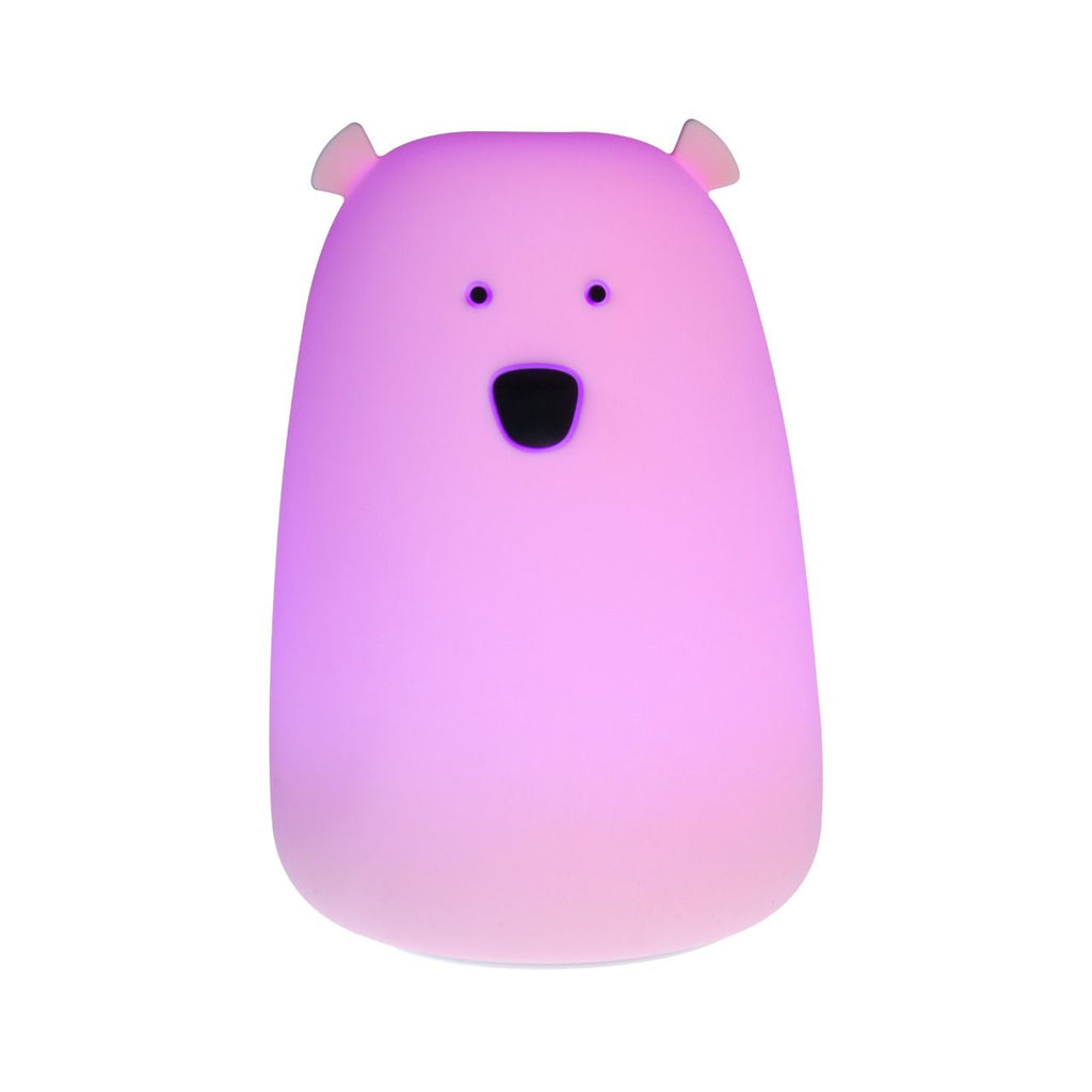 Veilleuse Teo Bear ours Little L Lights rose