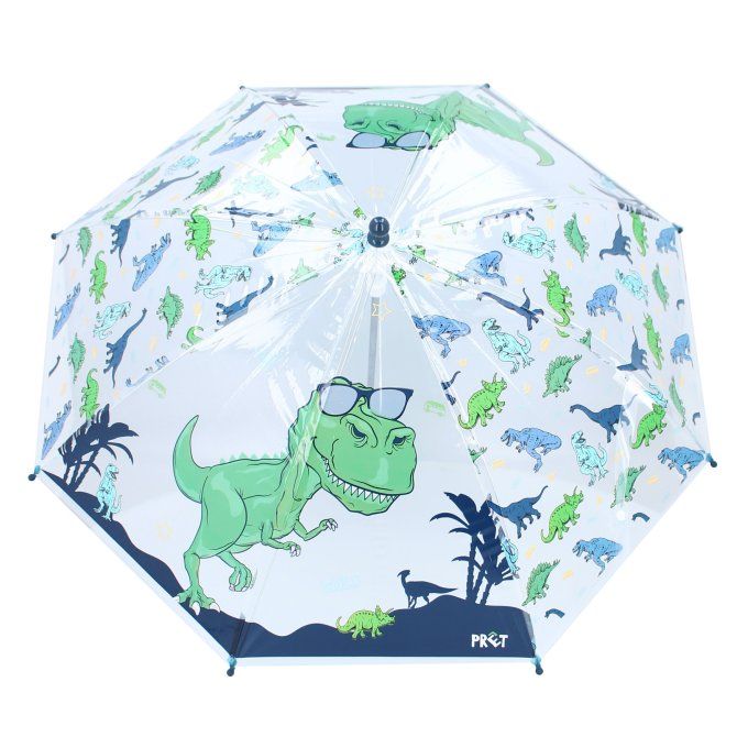 Parapluie enfant transparent Kidzroom (Prêt) dinosaures
