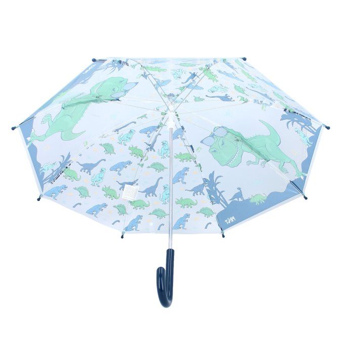 Parapluie enfant transparent Kidzroom (Prêt) dinosaures
