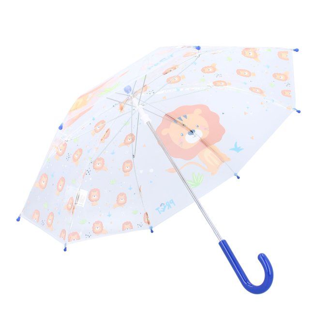 Parapluie enfant transparent Kidzroom (Prêt) lions