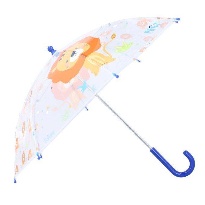 Parapluie enfant transparent Kidzroom (Prêt) lions