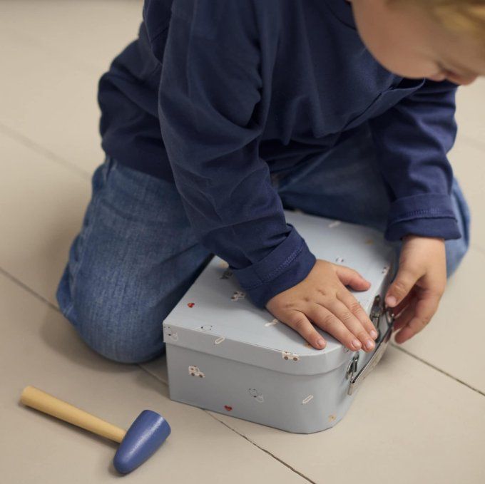 Valise jeu du petit docteur jouets en bois Filibabba