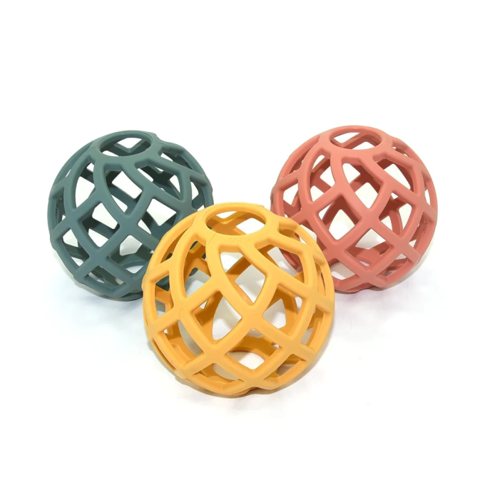 Balle de dentition en silicone pour bébé OB Designs