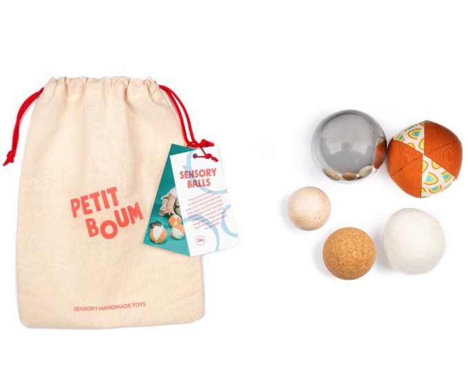 Kit balles sensorielles Sensory Balls Petit Boum