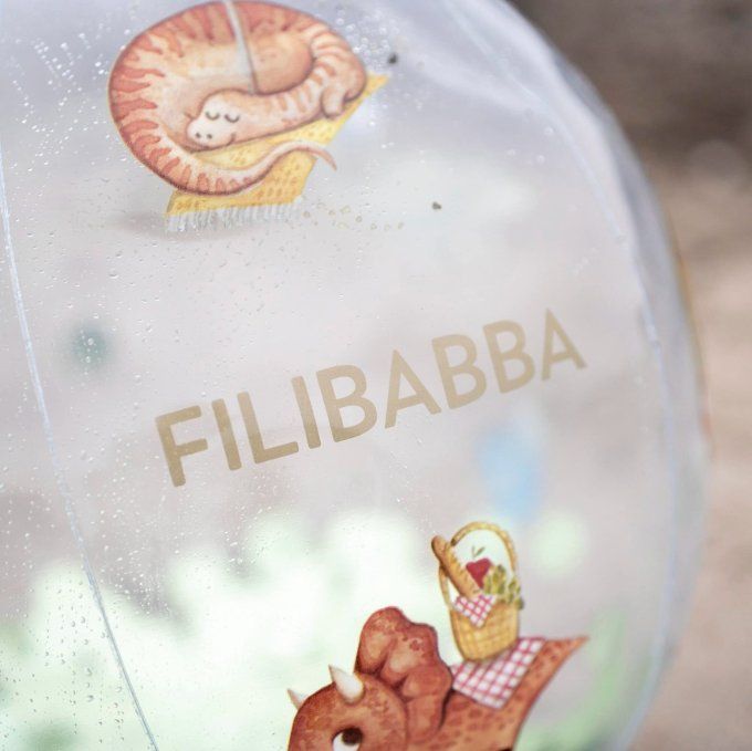 Ballon paillettes gonflable Alfie Filibabba Dino Beach
