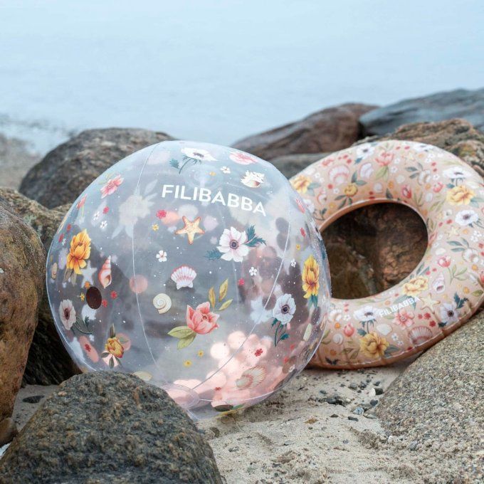 Ballon paillette gonflable Alfi Filibabba Ocean Blossom