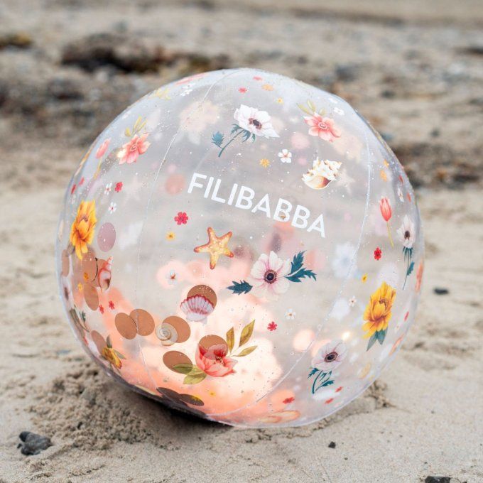 Ballon paillette gonflable Alfi Filibabba Ocean Blossom