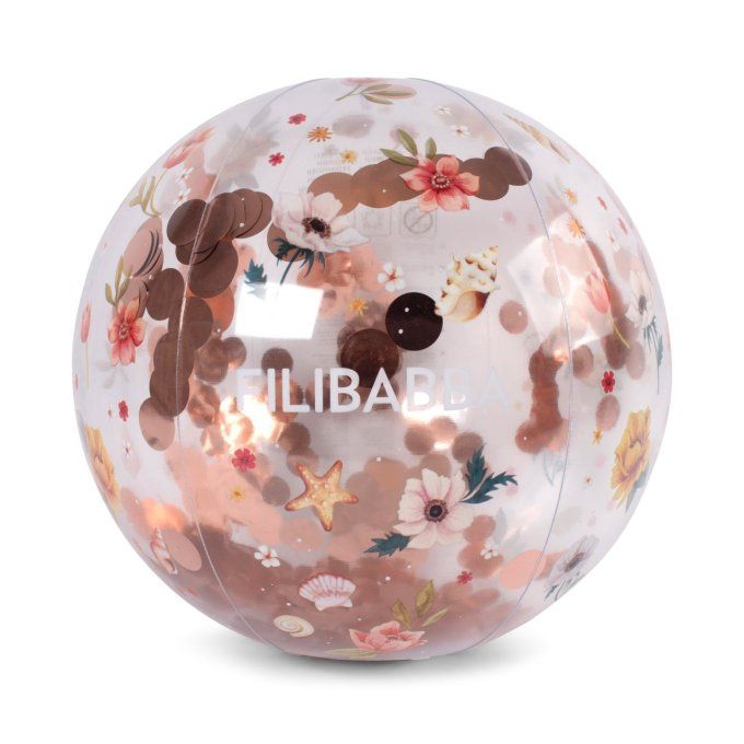 Ballon paillette gonflable Alfi Filibabba Ocean Blossom