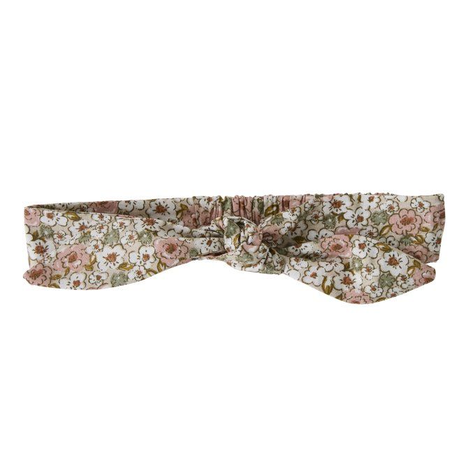Bandeau à nouer cheveux bébé fille gaze de coton BB&CO
