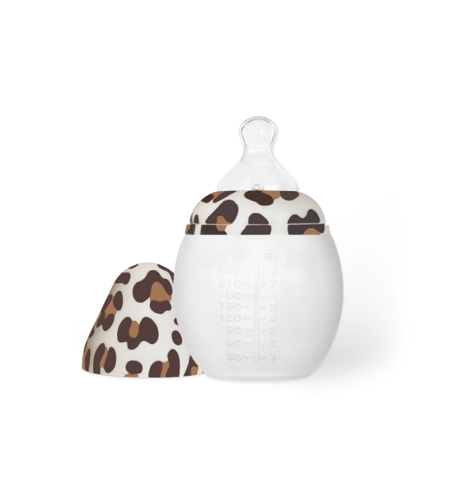 Biberon en silicone Elhée 240ml Anti-Colique Graouu