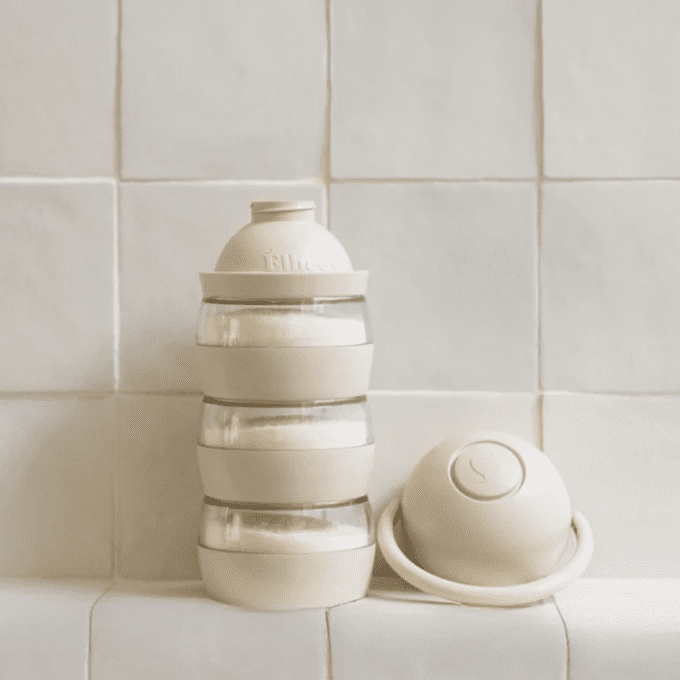 Boîte doseuse de lait en poudre bébé Elhée SoMimi Sand