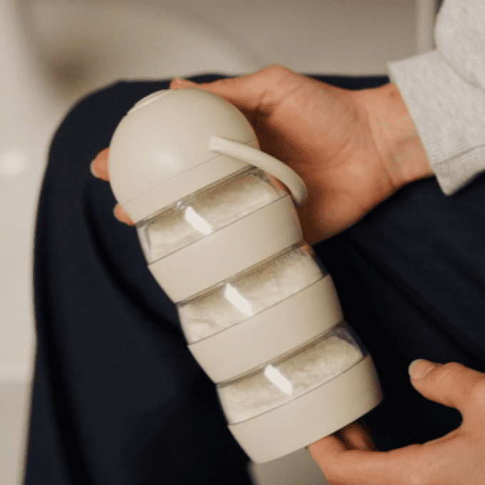 Boîte doseuse de lait en poudre bébé Elhée SoMimi Sand