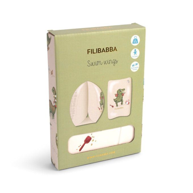 Brassards de natation enfant Alfie Filibabba Dino Beach
