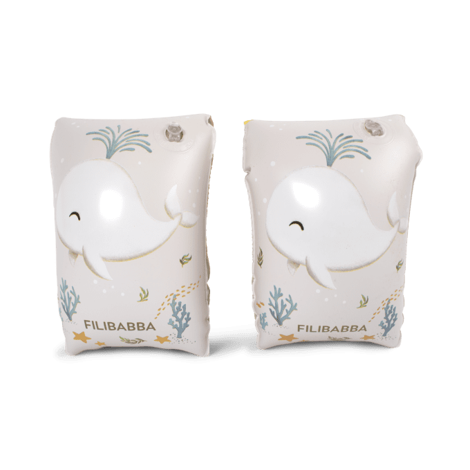 Brassards natation enfant Alfie Filibabba Baleine Bleue