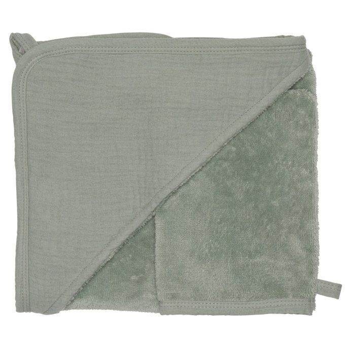 Cape de bain BB&CO Mix & Match vert de gris