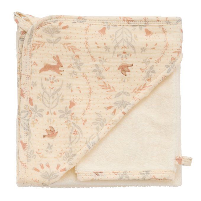 Cape de bain bébé ultra douce BB&CO Enchanted Garden