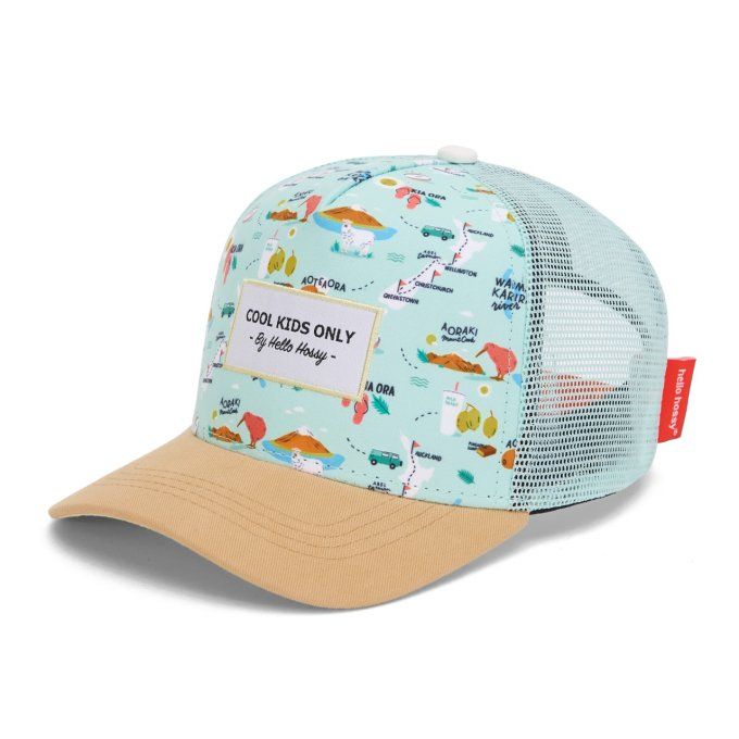Casquette trucker visière courbée Hello Hossy New Z.