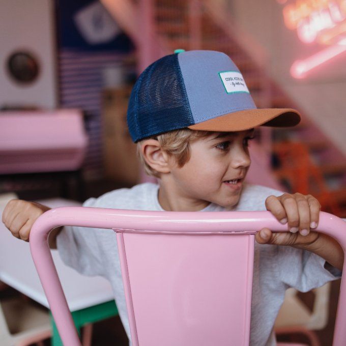 Casquette trucker visière courbée Hello Hossy MiniMarine