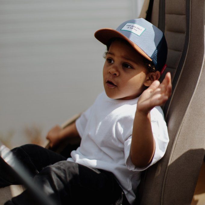 Casquette trucker visière courbée Hello Hossy MiniMarine