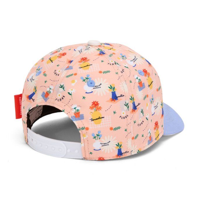 Casquette imprimé visière courbée Hello Hossy Flore