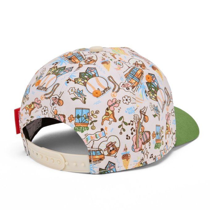 Casquette visière courbée Hello Hossy San Francisco