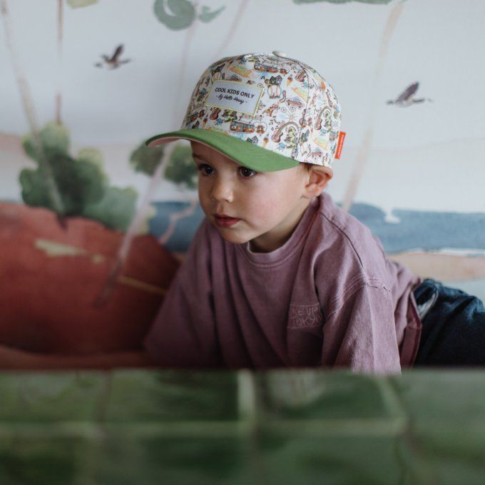 Casquette visière courbée Hello Hossy San Francisco