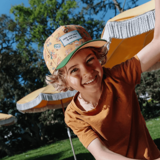 Casquette enfant visière courbée Hello Hossy M.Festival