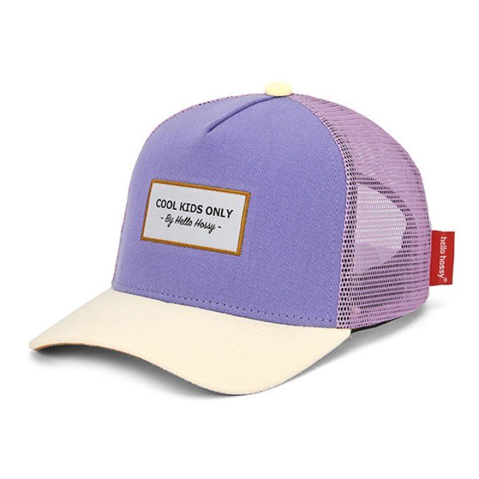 Casquette trucker visière courbée Hello Hossy Mini Iris