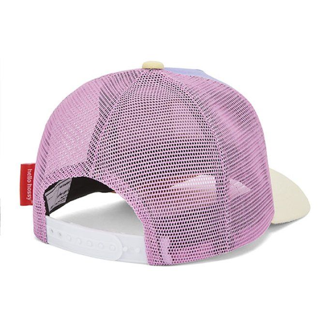 Casquette trucker visière courbée Hello Hossy Mini Iris