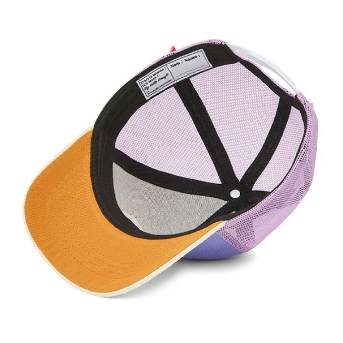 Casquette trucker visière courbée Hello Hossy Mini Iris