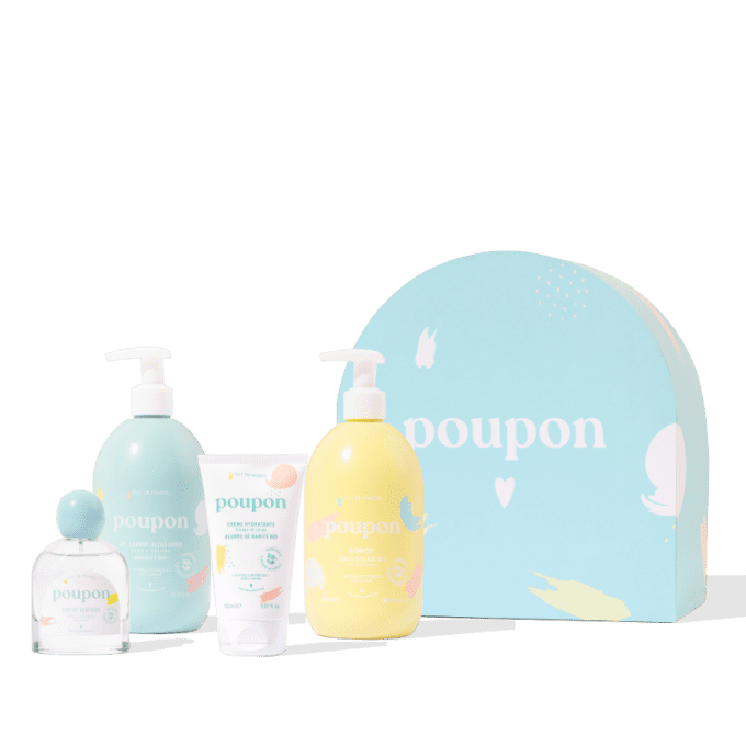 Coffret cadeau naissance Poupon