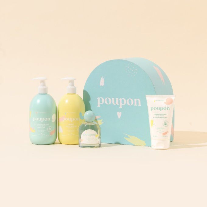 Coffret cadeau naissance Poupon