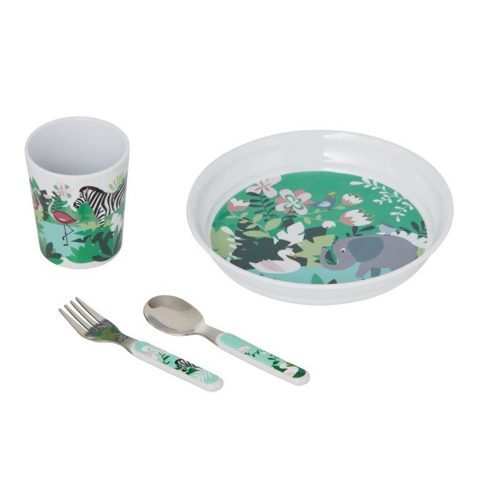 Coffret repas jungle Pouce et Lina