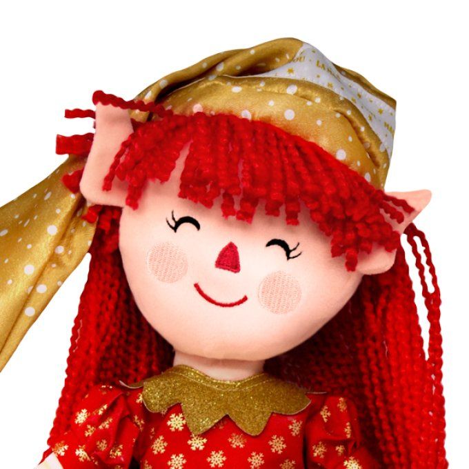 Mon lutin magique poupée peluche noel Colorita