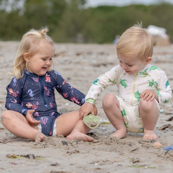 Maillot de bain 1pièce fille Vilje Filibabba hippocampe