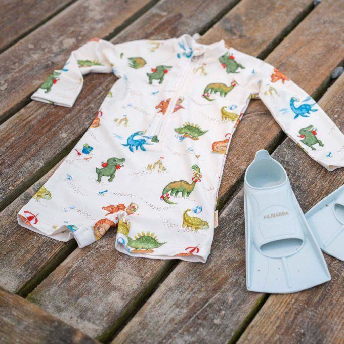 Combinaison anti UV enfant Villads Filibabba Dino Beach